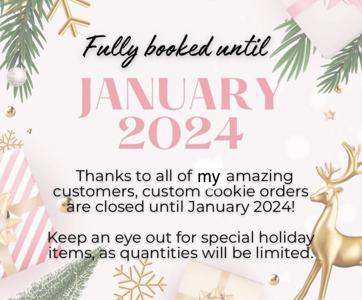 Custom Order Request – The Frosted Cookie Co