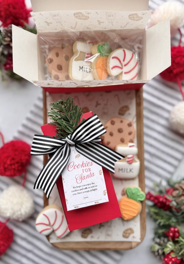 Cookies for Santa gift box